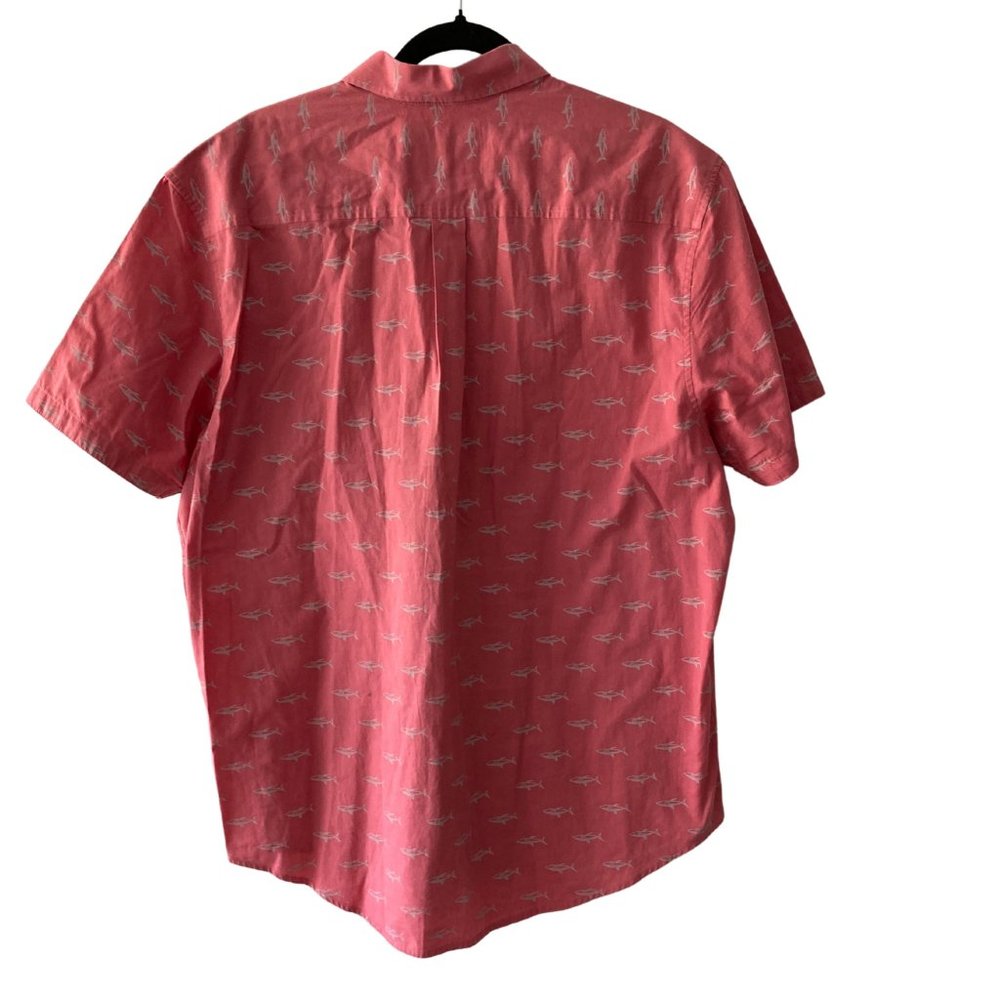 Report Collection Shark Print Size Xl Button-Up S… - image 2